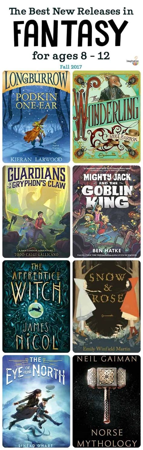 What's New in Fantasy Books for Ages 8 – 12 (Fall 2017) | Books for ...