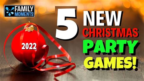 5 BRAND NEW CHRISTMAS PARTY GAMES for 2022 - YouTube