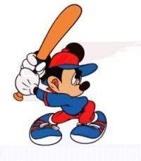 Mickey Mouse Baseball Batter | Baseball | Pinterest | Mice, Baseball and Bats