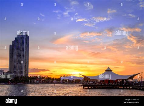 Ancol beach city hi-res stock photography and images - Alamy