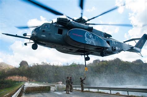 SNAFU!: MH-53E Sea Dragon during hurricane relief work...pics by Petty Officer 3rd Class ...