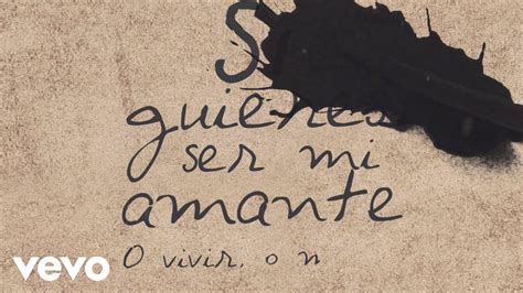 Camilo Sesto - ¿Quieres ser mi amante? (Lyric Video) Chords - Chordify