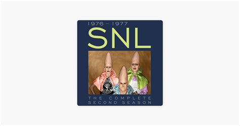 ‎SNL: The Complete Second Season on iTunes