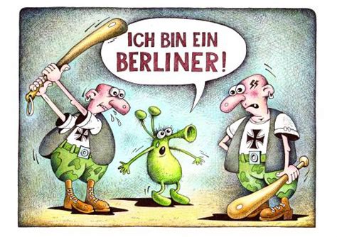 ich bin ein berliner By kurtu | Politics Cartoon | TOONPOOL