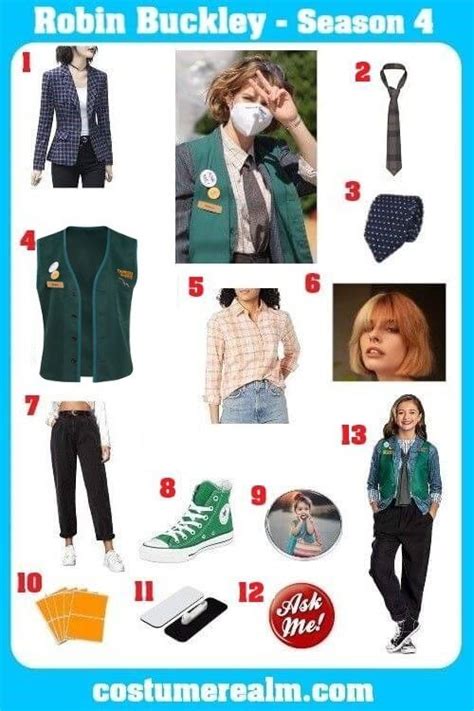 How To Dress Like Dress Like Robin Buckley From Season 4 Guide For Cosplay & Halloween