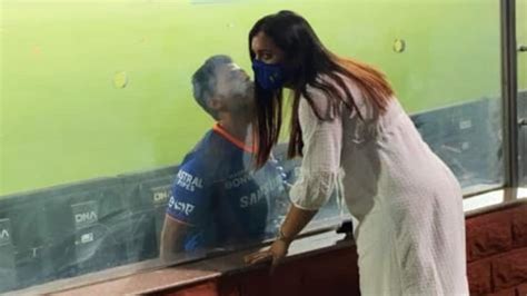 IPL 2021: Surya Kumar Yadav’s adorable kiss for wife is breaking the ...