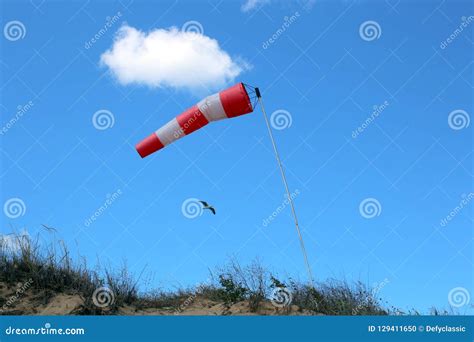 Airport Windsock stock photo. Image of clouded, flow - 129411650