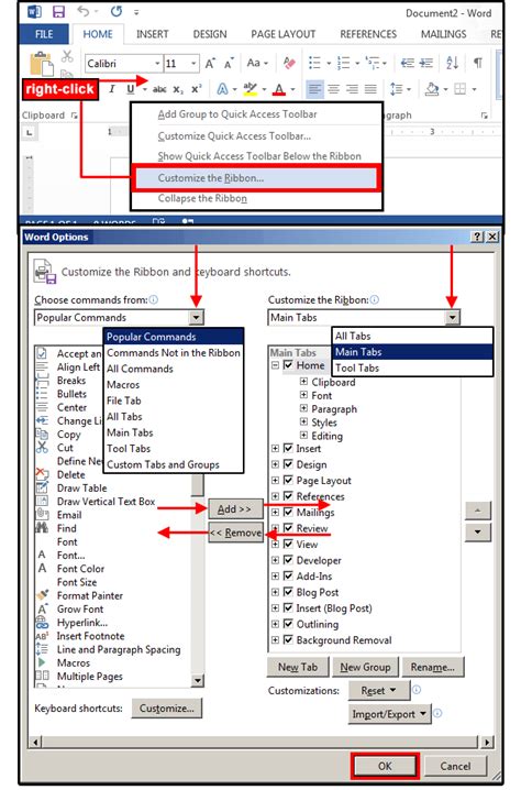 How to customize the Word Ribbon | PCWorld