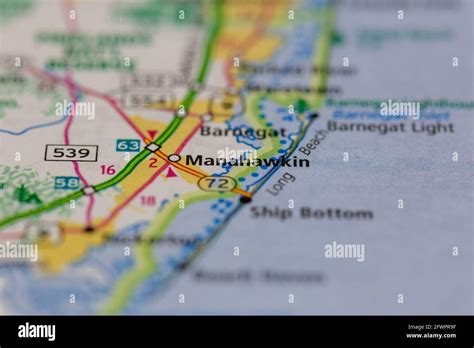 Map of manahawkin hi-res stock photography and images - Alamy