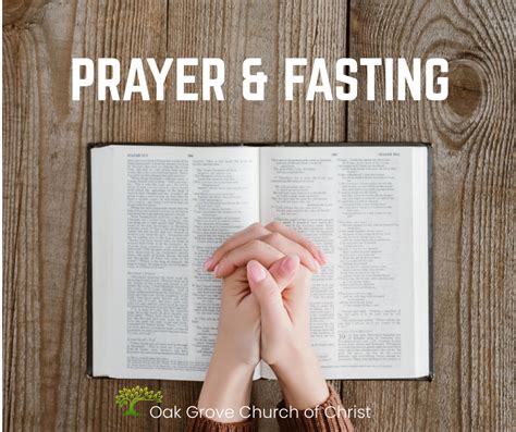 Prayer and Fasting | Oak Grove Church of Christ