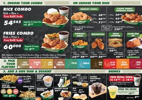 Wingstop Menu, Menu untuk Wingstop, Setiabudi, Jakarta - Zomato Indonesia