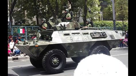 Vehículos Blindados DN IV A Y DN V Ejército Méxicano Desfile 2016 - YouTube