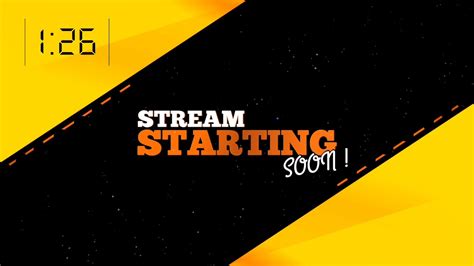 Stream starting soon overlay obs studio - sekapeople