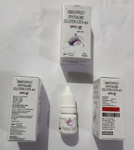 Bimatoprost eye drops - SS Medex