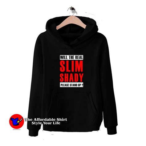 Get Buy Eminem Will the Real Slim Shady Hoodie - On Sale