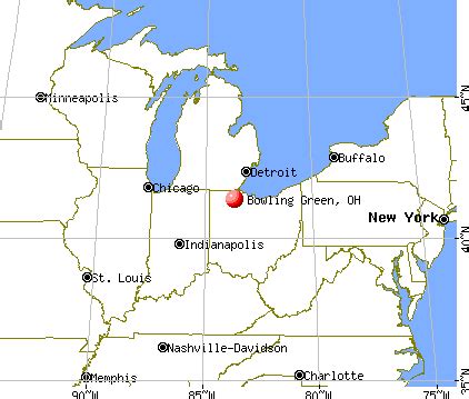 Bowling Green Ohio OH 43402 43403 Profile Population Maps Real | Maps ...