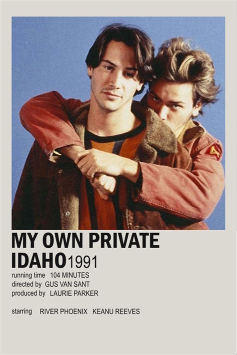 my own private idaho movie poster