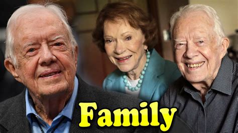 Jimmy Carter Family With Daughter,Son and Wife Rosalynn Carter 2023 ...