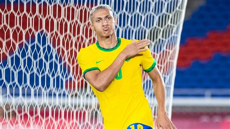 Brazil 4-2 Germany: Richarlison scores hat-trick in Brazil's Olympics ...