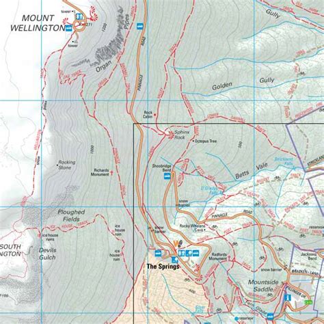 TASMAP eShop - buy Tasmanian maps online - Wellington Park Recreation ...