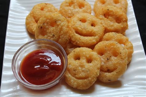 Homemade Potato Smiley Recipe / Potato Smiles Recipe - Recipe collection