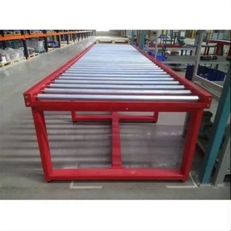 Material Handling Roller Conveyor, For Industrial Roller Conveyor at Rs ...