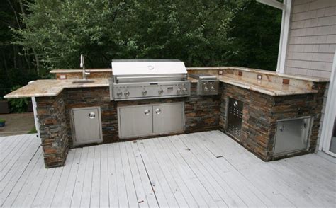 Simple Modular Outdoor Kitchen Kits