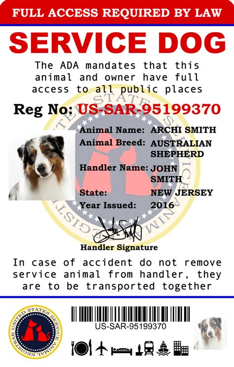 How to Register Service Dog Now 2018 – US Service Animal Registrar