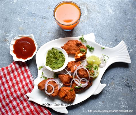 Fish Pakoda/Amritsari Fish Pakora Recipe | Pepper, Chilli and Vanilla