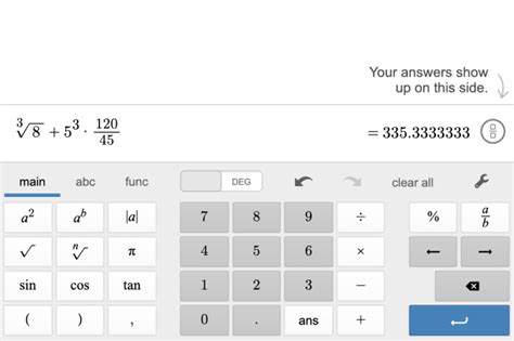 Scientific Calculator – Desmos Help Center