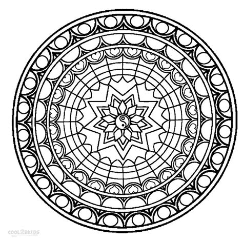 Printable Mandala Coloring Pages For Kids | Cool2bKids
