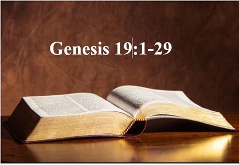 Bible Outlines - Genesis 19:1-29 - Be In the World . . . But Don't Let the World Be In You