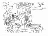 Pirata Navio Colorare Pirati Desenho Colorir Fluch Karibik Pirates  sketch template