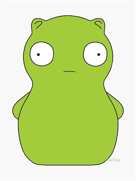 "Kuchi Kopi" Sticker by ddeflips | Redbubble | Cartoon painting, Bobs burgers, Bobs burgers ...