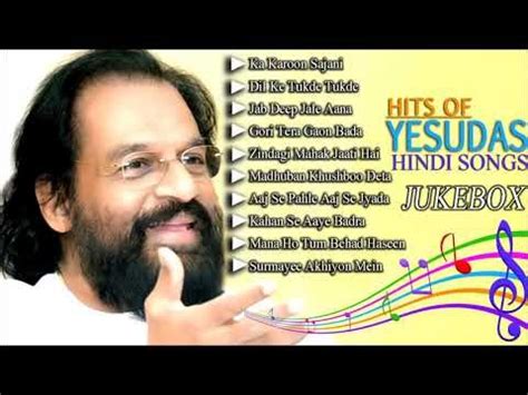 HITS OF YESUDAS HINDI SONGS JUKEBOX | Old Bollywood Hits | Golden Hindi Hits of K.J.Yesudas ...