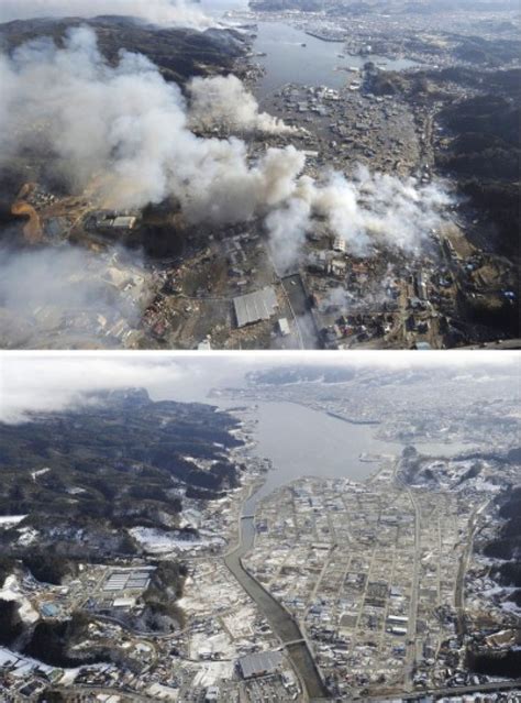 Foto: Japón, antes y después de la catástrofe | Fotos: Japón, antes y después de la catástrofe ...