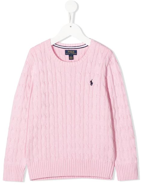 Crea Junior | Ralph Lauren Sweater 321702674 018 - CARMEL PINK