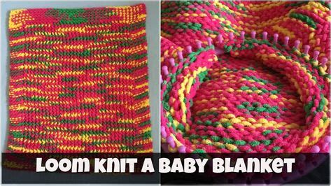 How to loom knit a baby blanket - for beginners How to loom knit a baby blanket – for beginners ...