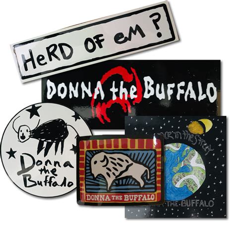 Stickers - Donna The Buffalo