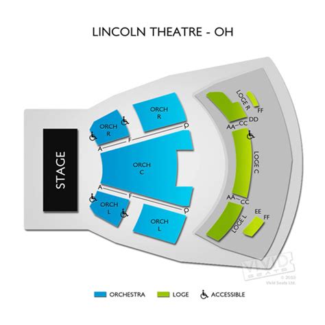 Lincoln Theatre Columbus Seating Chart | Vivid Seats