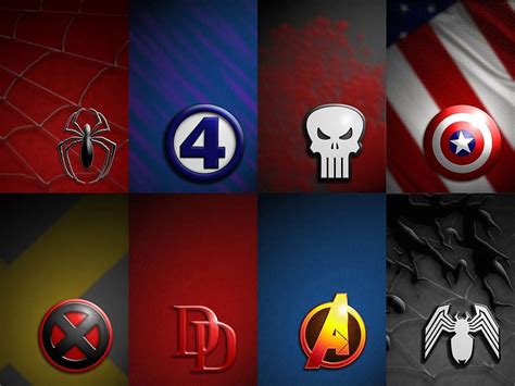 Marvel Heroes Logo, marvel and dc logo HD wallpaper | Pxfuel