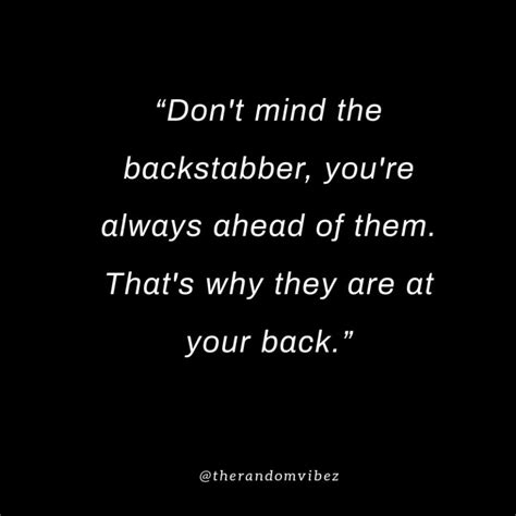 35 Backstabber Quotes and Sayings – The Random Vibez