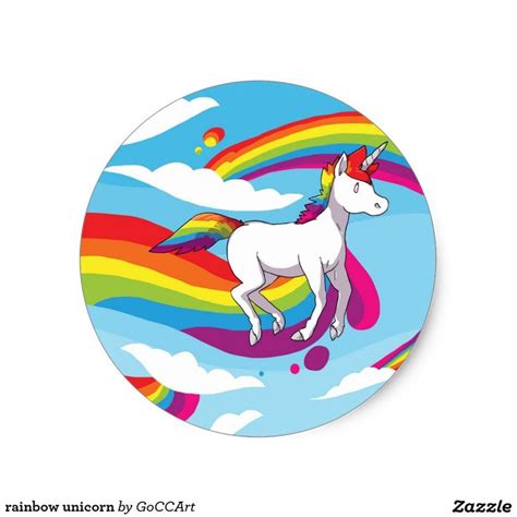 Rainbow Stickers | Zazzle