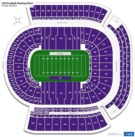 Lsu Tiger Stadium Student Section Seating Chart | Brokeasshome.com