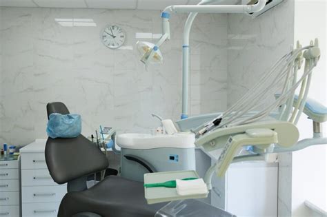 Premium Photo | Dental chair in modern dentist office