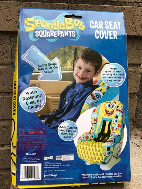 SpongeBob SquarePants Kids Car Seat Cover New in Box | #1883471218