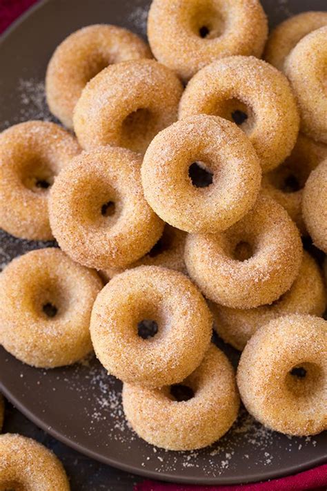 Baked Cinnamon Sugar Mini Donuts | Cooking Classy | Bloglovin’