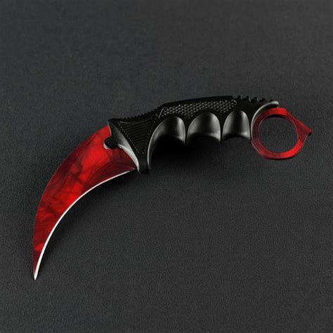 Real Ruby Doppler Karambit - Elemental Knives – Elemental Knives EU