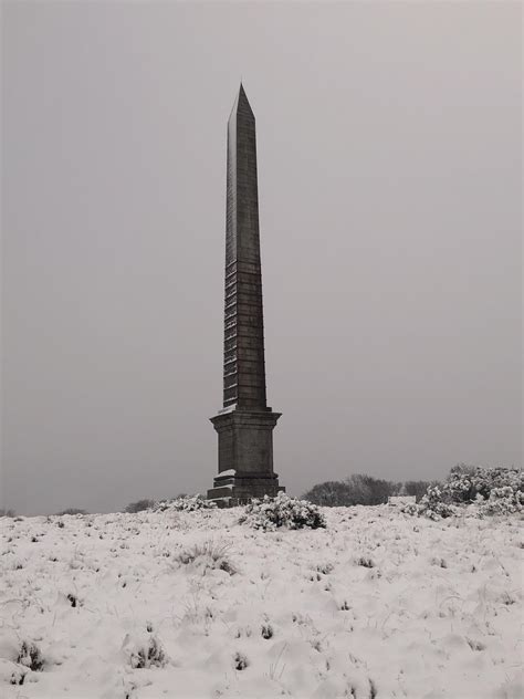 Bodmin beacon in the snow : r/Cornwall