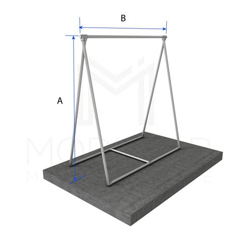 Modular A Frame for Signs - Modular Metal Store